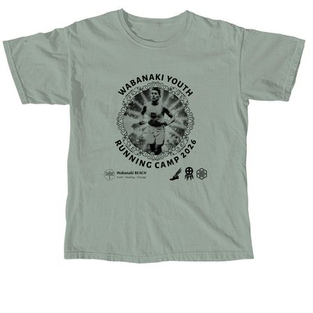 Wabanaki Youth Running Camp, a Bay Comfort Colors Unisex Tee