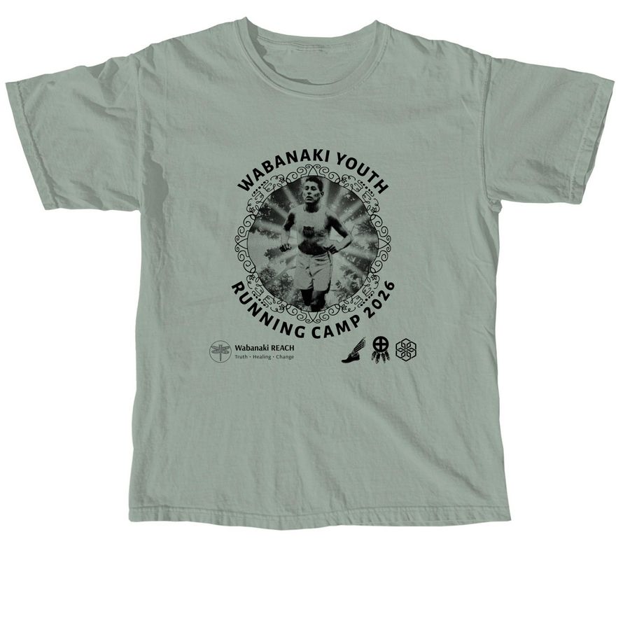 Wabanaki Youth Running Camp, a Bay Comfort Colors Unisex Tee