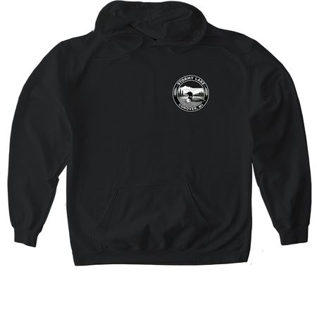 SLA shirts and tops with B/W logo, a Black Gildan Softstyle Pullover Hoodie