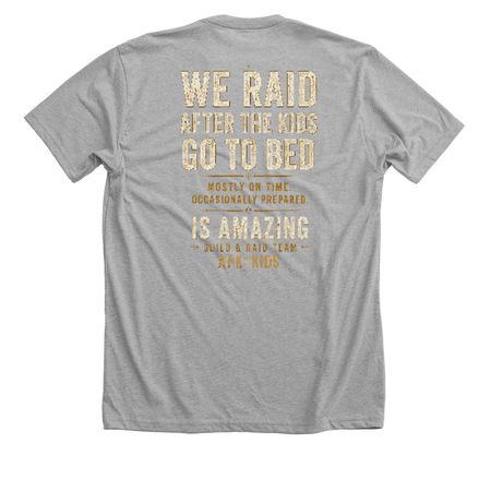 Is Amazing, a Athletic Heather Premium Unisex Tee (back-view)