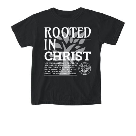 RCC - The Gray Tree 2026 (Front Only), a Black Comfort Colors Youth Tee