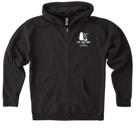 Fall 2026 fundraising campaign, a Black Heavyweight Zip Up Hoodie