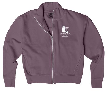 Fall 2026 fundraising campaign, a Dusk Comfort Colors Women's Zip Up Jacket