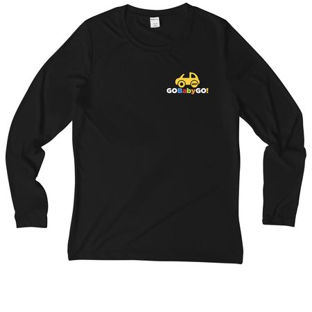 UCF Go Baby Go!&nbsp;, a Black Women's UV Performance Long Sleeve Tee