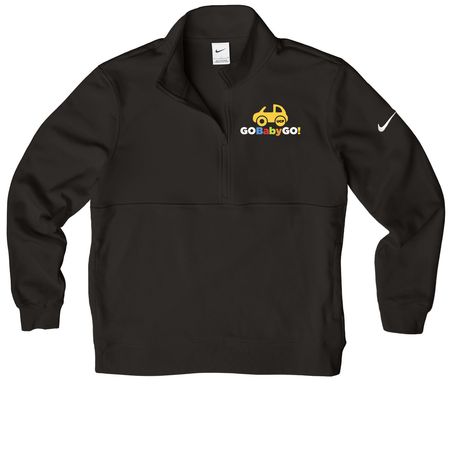 UCF Go Baby Go!&nbsp;, a Black Nike Club Fleece Half Zip Pullover