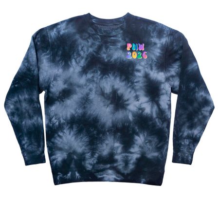 Pediatric Nurses Week 2026, a Black Tie Dye Crewneck Sweatshirt