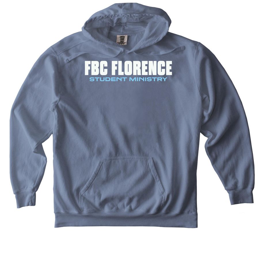 Sweatshirts/Hoodies, a Blue Jean Comfort Colors Pullover Hoodie