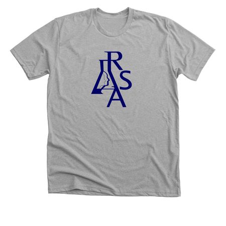 RSA Logo Shirt (Icon), a Athletic Heather Premium Unisex Tee