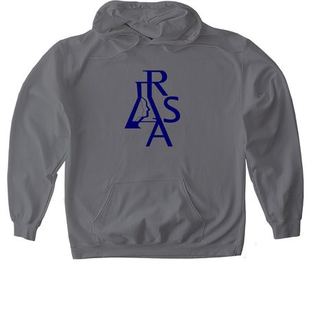 RSA Logo Shirt (Icon), a Charcoal Gildan Softstyle Pullover Hoodie