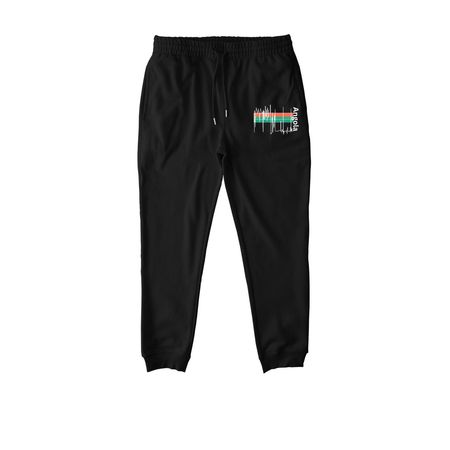 Angola Frequency, a Black Stanley/Stella Unisex Flyer Jogger