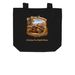 Y's Desert Tortoise Sanctuary, a Black Organic Cotton Tote Bag