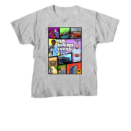 5th Annual Mr. Titan Event Shirt, a Sport Grey Youth Unisex Tee