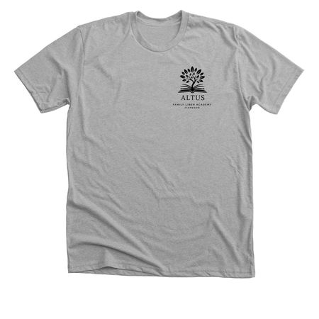 In My Scholar Era- Ironwood, a Athletic Heather Premium Unisex Tee