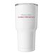 MDAFP-F Tumbler, a White Insulated Tumbler