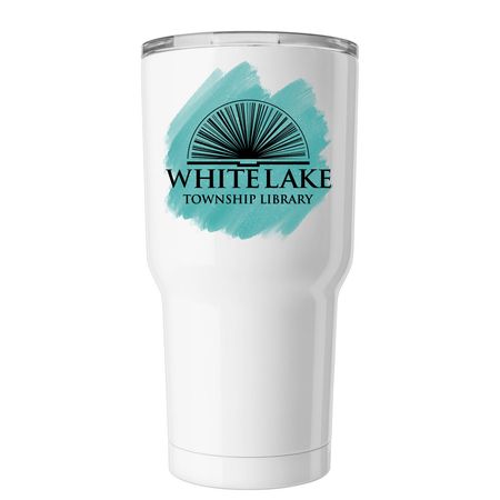 WLTL Tumbler, a White Insulated Tumbler