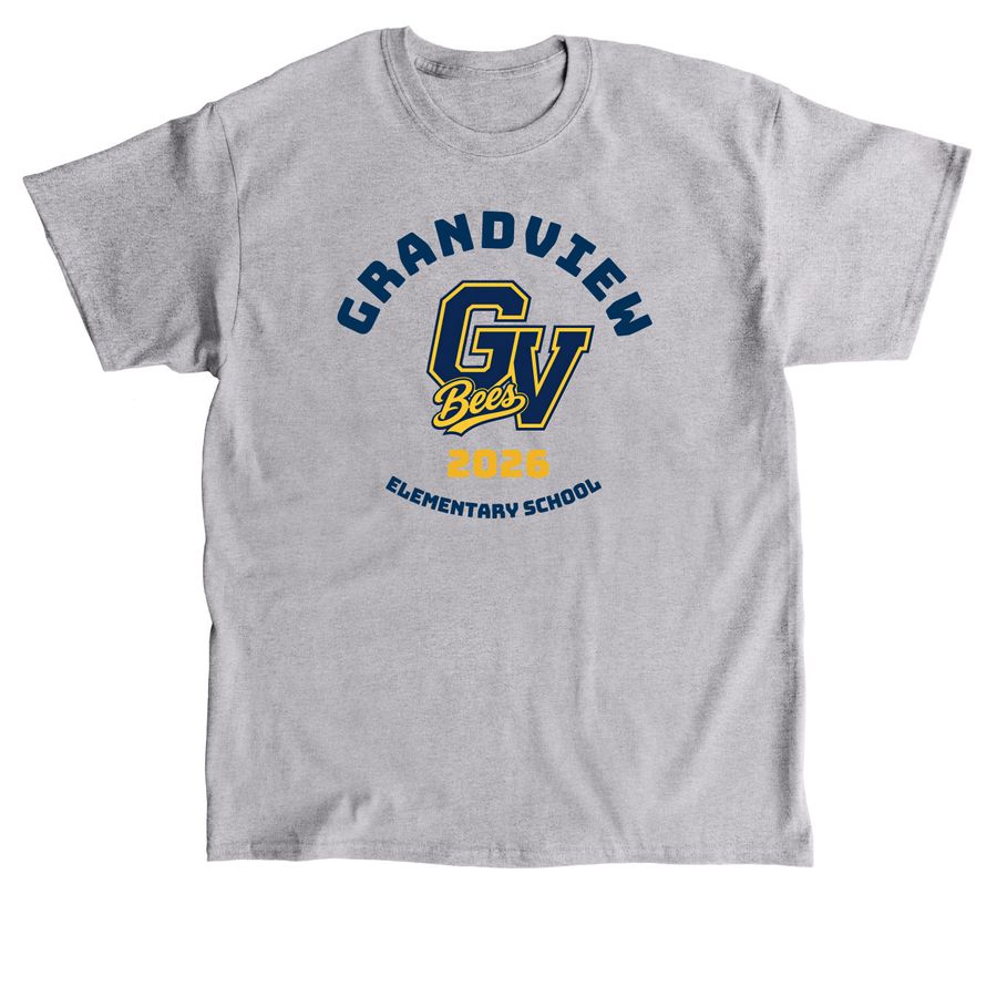 GV Bees 2026 Logo, a Sport Grey Classic Unisex Tee