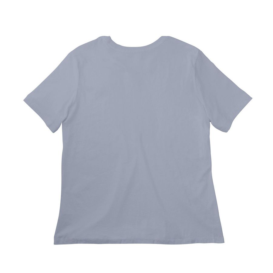 TBYI Sewa Venado, a Vintage Denim Women?s Relaxed Cotton Tee (back-view)