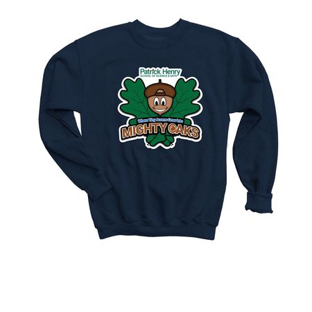PHSSA Spirit Wear Fundraiser, a Navy Youth Crewneck Sweatshirt