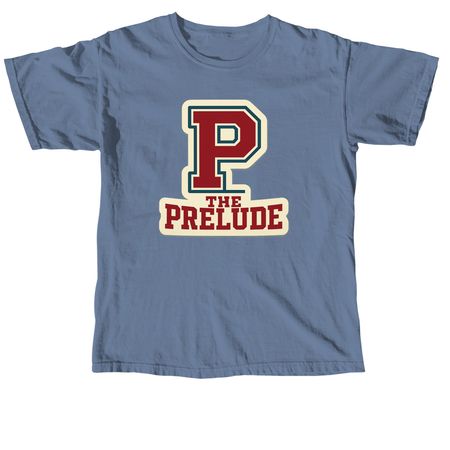 The Prelude, a Blue Jean Comfort Colors Unisex Tee