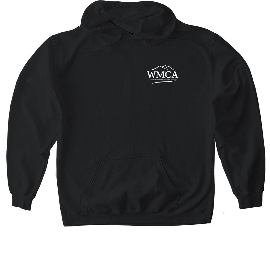 WMCA Sweatshirts, a Black Gildan Softstyle Pullover Hoodie