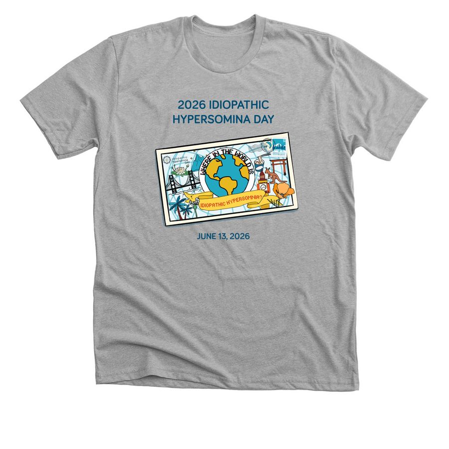#WhereInTheWorldIH 2026 T-shirt 2, a Athletic Heather Premium Unisex Tee
