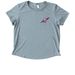 High Speed High Standards&nbsp;, a I Like You Blue Allmade Eco Triblend Women?s Scoop Neck Tee