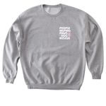 PHPDR Spay & Neuter, a Sport Grey Softstyle Crewneck Sweatshirt (back-view)