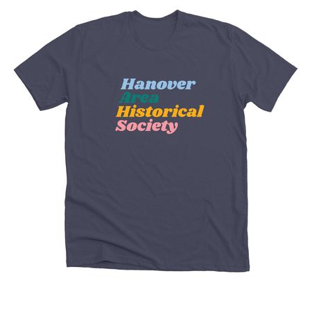 Retro Inspired Shirts, a Heather Midnight Navy Premium Unisex Tee