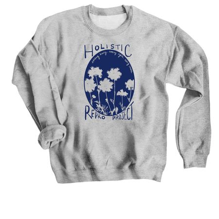 Every body, every cycle, every choice, a Sport Grey Crewneck Sweatshirt