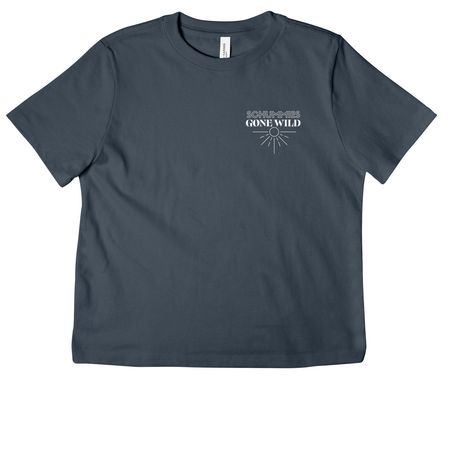 Schummies Gone Wild, a Vintage Navy Women's Heavyweight Tee