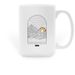 Garmin LGBTQ+Allies 2026 Pride Mug, a White Large Coffee Mug