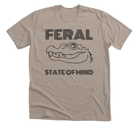 Feral state of mind, a Heather Stone Premium Unisex Tee