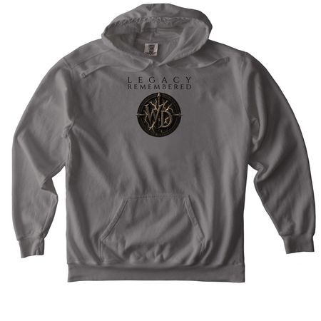 Warrior's Daughter - Legacy Series, a Grey Comfort Colors Pullover Hoodie
