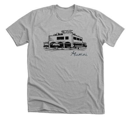 Alumni, a Athletic Heather Premium Unisex Tee