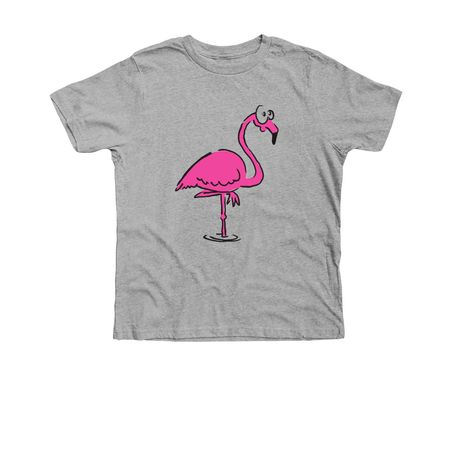 2026 Conference Flamingo&nbsp;, a Athletic Heather Premium Youth Tee