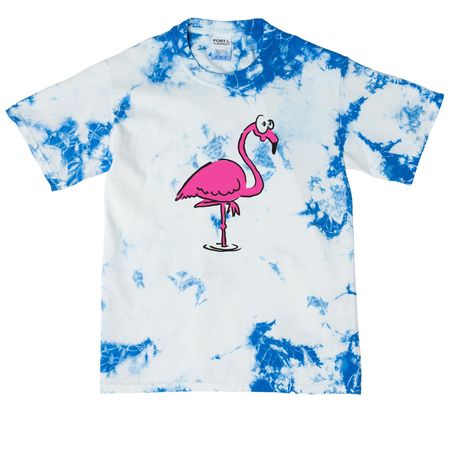 2026 Conference Flamingo&nbsp;, a True Royal Youth Crystal Tie Dye Tee