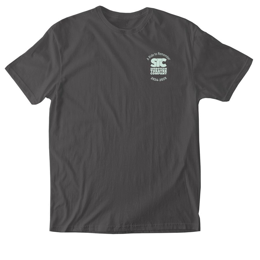 STC Murder on the Orient Express Shirts, a Charcoal Softstyle Cotton Tee