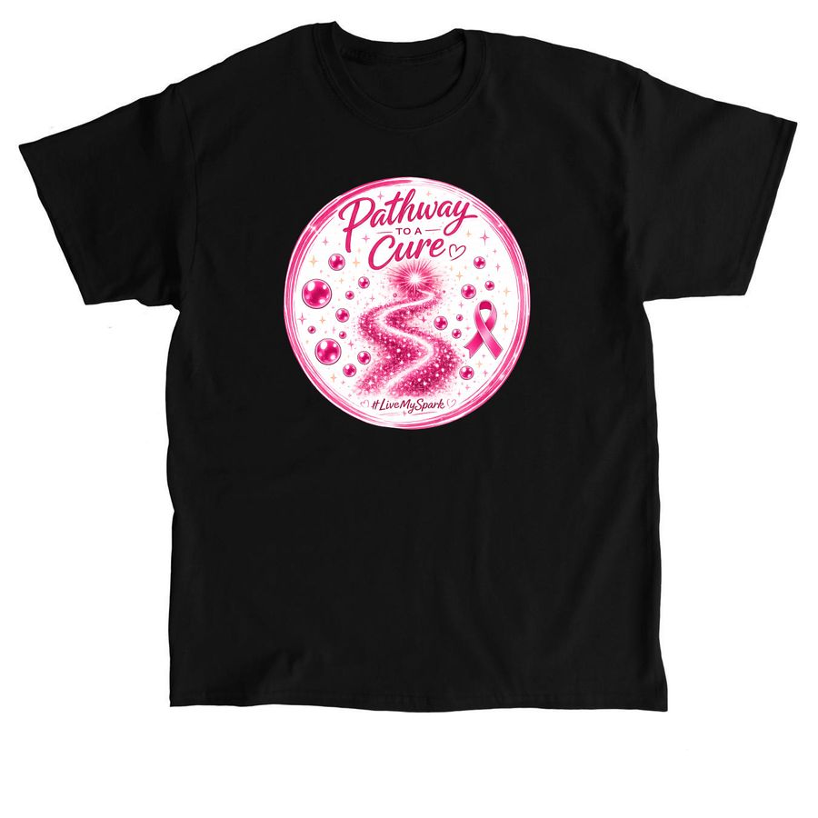 Pathway to a Cure, a Black Classic Unisex Tee
