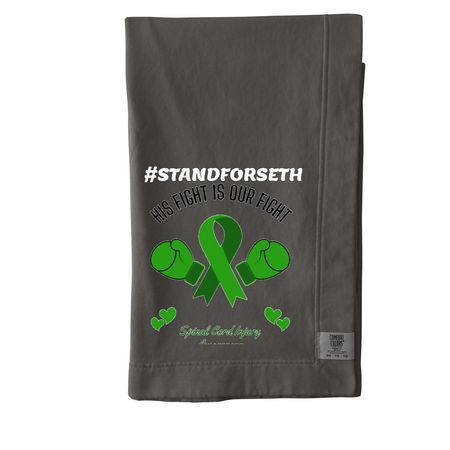 #STANDFORSETH, a Pepper Comfort Colors Blanket