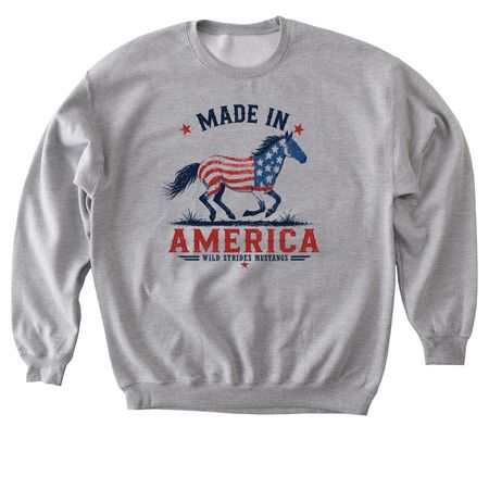 Limited Edition Patriotic Shirts, a Sport Grey Softstyle Crewneck Sweatshirt