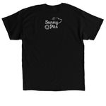 Toby Fundraiser, a Black Classic Unisex Tee (back-view)