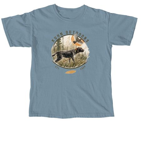 Kuhn Outdoors Apparel, a Ice Blue Comfort Colors Unisex Tee