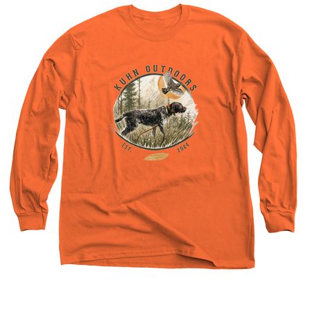 Kuhn Outdoors Apparel, a Orange Classic Long Sleeve Tee