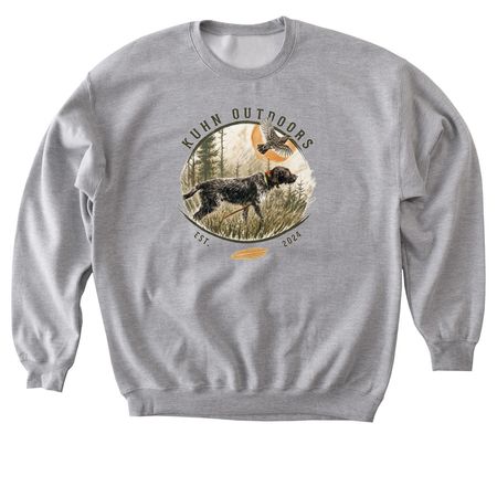 Kuhn Outdoors Apparel, a Sport Grey Softstyle Crewneck Sweatshirt