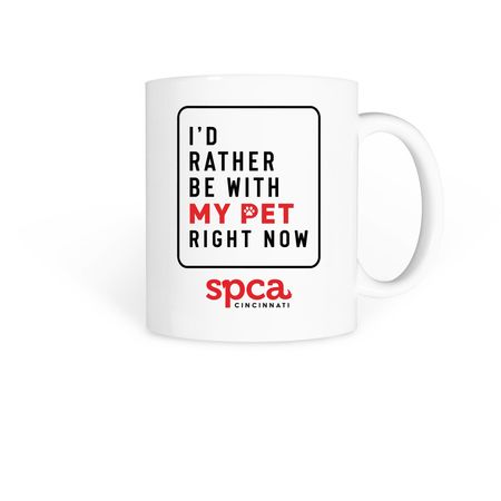 I'd Rather Be Mug, a White Coffee Mug