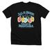 The Bright Bunch ? TAG Holiday Tee, a Solid Black Blend Premium Unisex Tee
