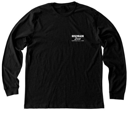 Long Sleeve Shirts Full Color Logo Back, a Black Heather Premium Long Sleeve Tee
