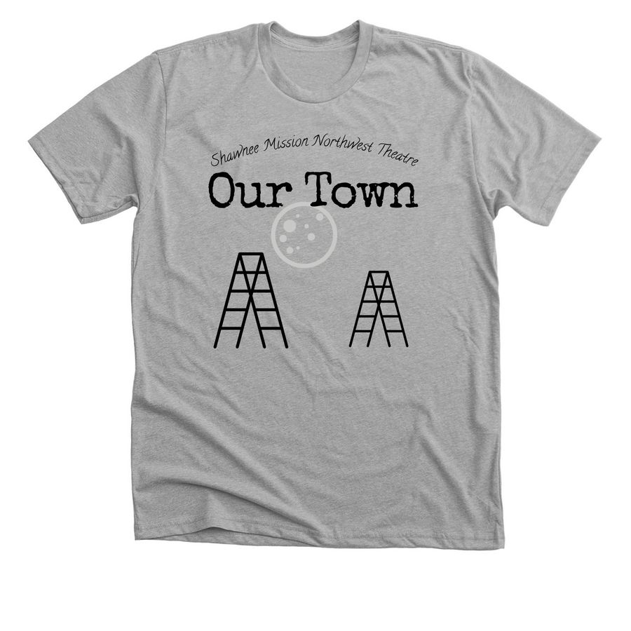 Our Town, a Athletic Heather Premium Unisex Tee