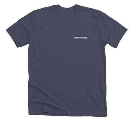 DREAM CATCHER&nbsp; LOGO, a Heather Midnight Navy Premium Unisex Tee