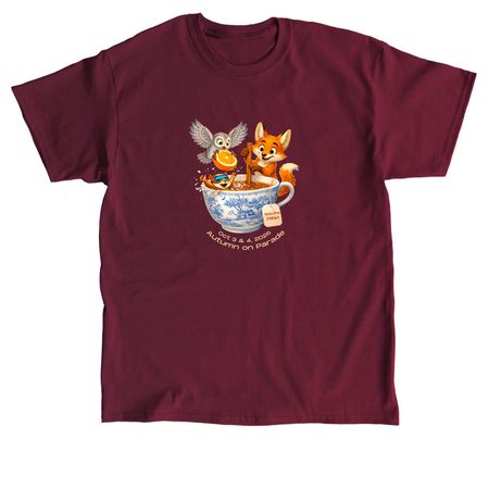2026 Autumn Antics&nbsp;AOP Merch, a Maroon Classic Unisex Tee